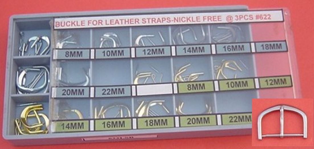 L-STP BUCKLE N-FREE 8 SZ PNP & A/G @3X8X2=48