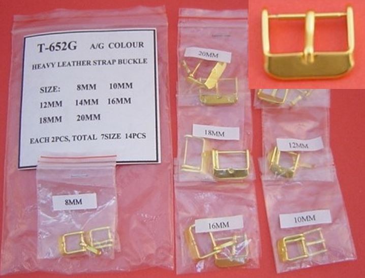 YELLOW S/S HEAVY L-STRAP BUCKLE IN PACK -14