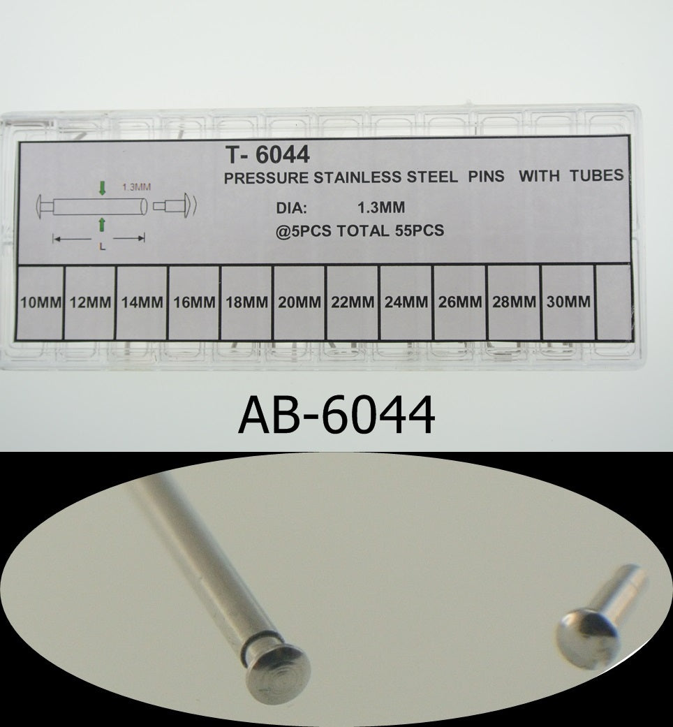 PRESSURE PINS HEAD D1.8 W/TUBE D1.3X55