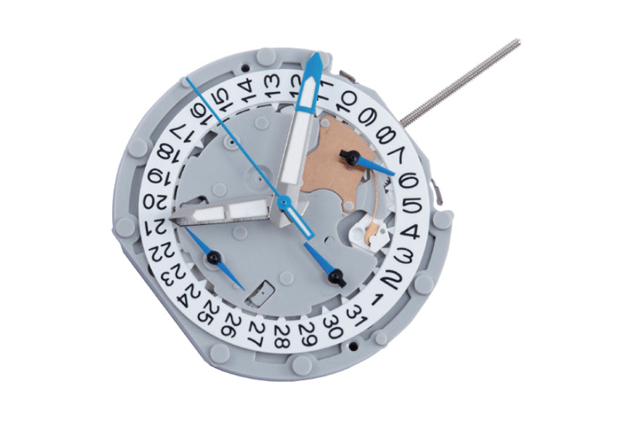 MOVT PE704 MULTI, 12 3/4''' H 4.52 mm, 3 H(CHRONO SEC), 4 E (24 HR/SMALL SEC/CHRONO MIN./ CHRONO SEC AT 3/6/9/12) STD H-HGT, D4.5 TILT