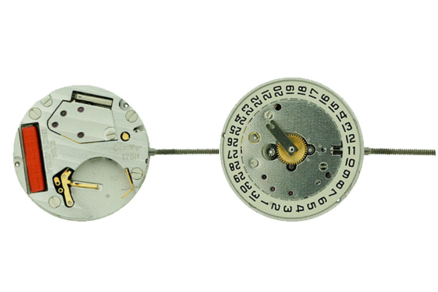 MOVEMENT CTP 175, SIZE 7 1/4''', 2 HANDS, DATE AT 3, ORIGINAL MOVEMENT