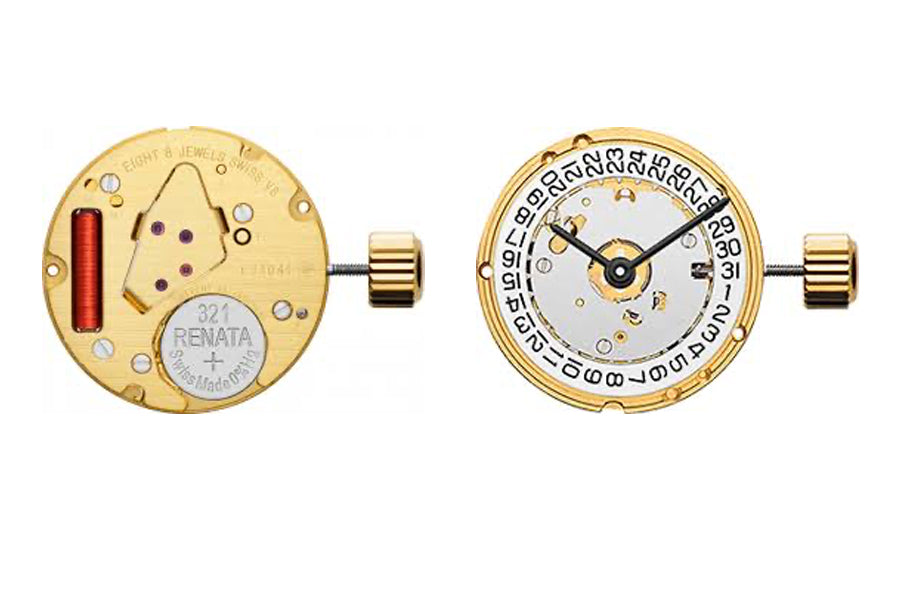 MOVEMENT ETA E61.041, SIZE 8 1/4''', 2 HANDS, DATE AT 3, AIG1 (HIGH), SUBSTITUE M-ETA256.041D3A1