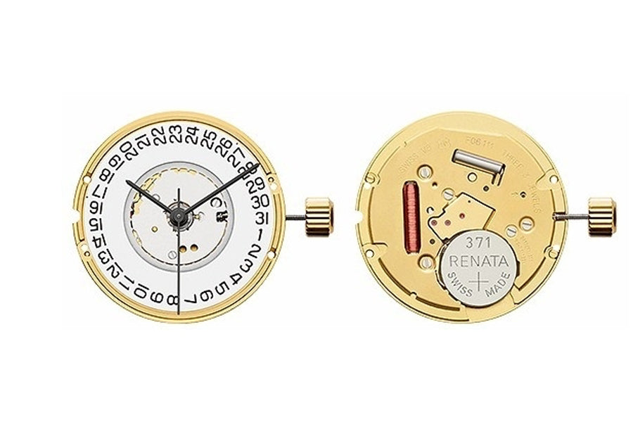 MOVEMENT ETA F06.111, SIZE 11 1/2''', 3 HANDS, DATE AT 3 AIG0 REDUCED