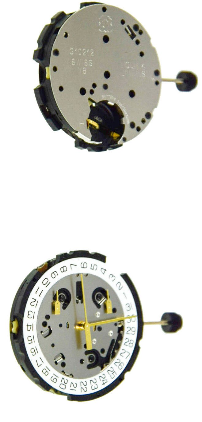 Movement Eta G10.212 Ab Powerdrive, Size 13 1/4''', 3 Hands, Date At 4 Tilt, Substitue M-Etag10.211D4N4