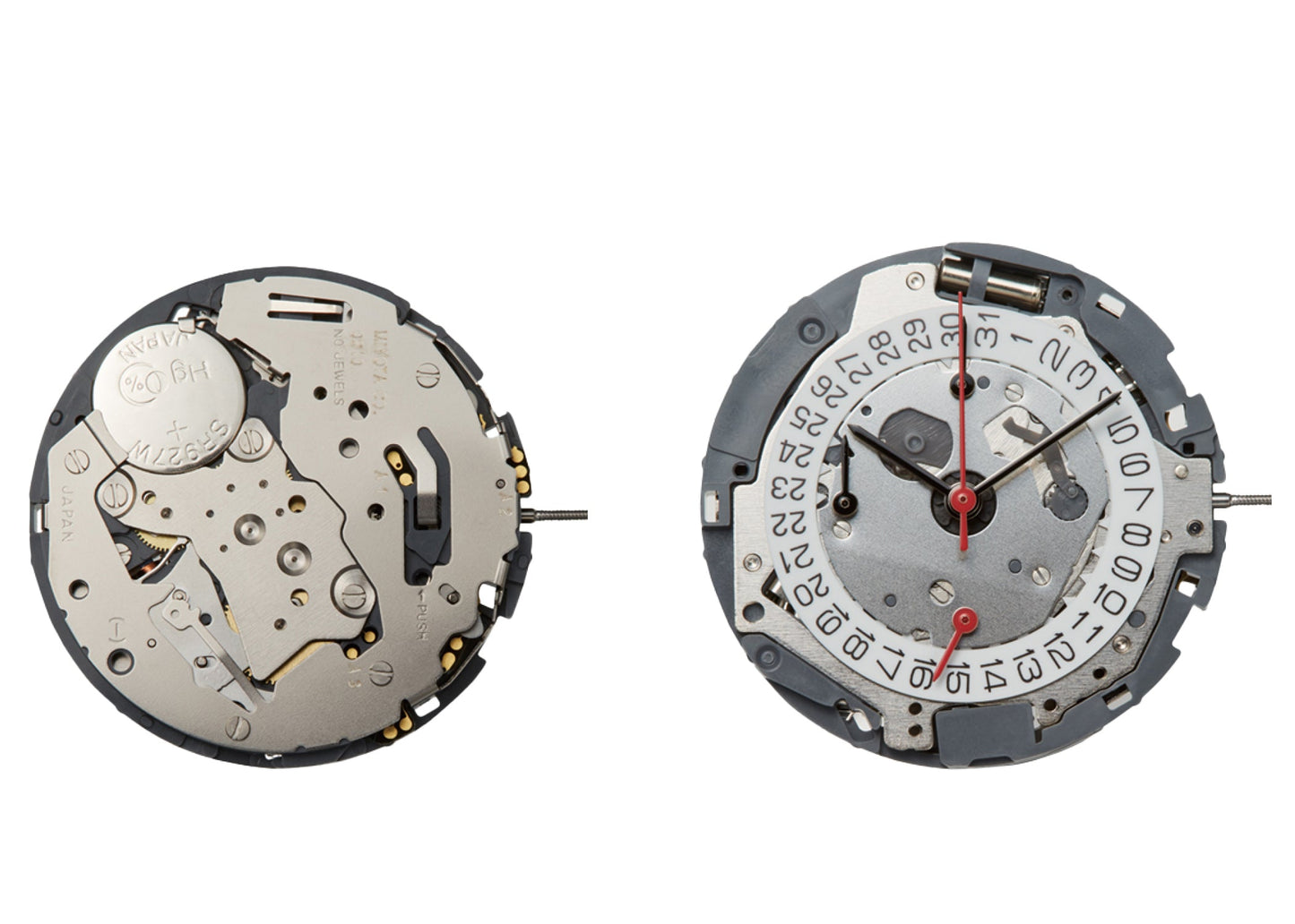 MOVEMENT MIYOTA 0S10, SIZE 13 1/2''', 3 HANDS, STANDARD HAND HEIGHT, DATE AT 4 HORIZONTAL