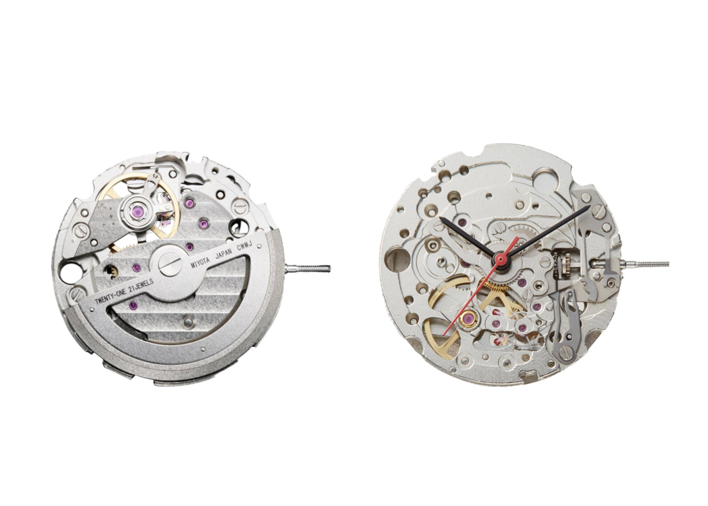 MOVEMENT MIYOTA 82S0, SIZE 11 1/2''', 3 HANDS, STANDARD HAND HEIGHT