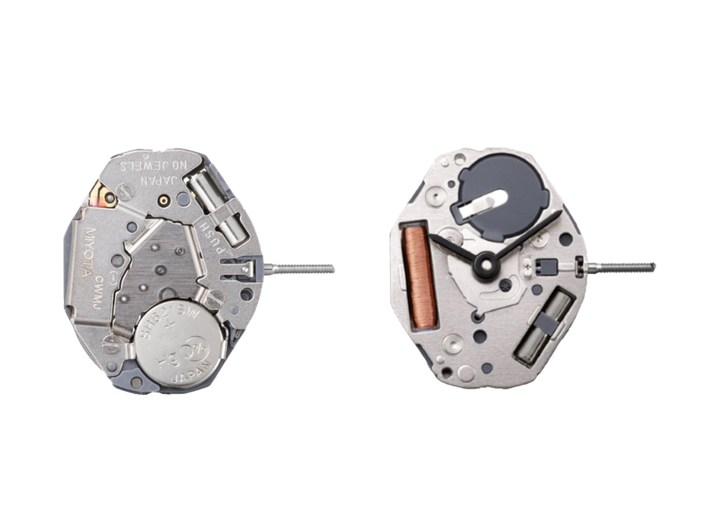 MOVEMENT MIYOTA GL24 , SIZE 6 3/4''' x 8''', 2 HANDS, HIGH HAND HEIGHT