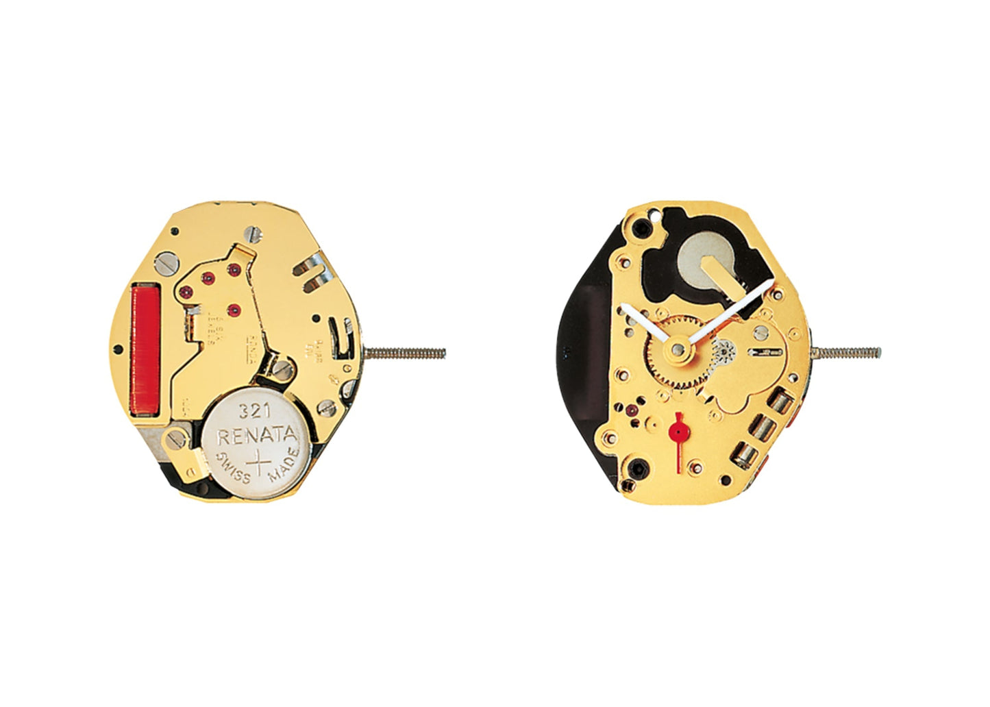 ***NO STOCK, MOQ 1,000*** MOVEMENT RONDA 1064, SIZE 6 3/4''' x 8''', 2 HANDS, GILT, AIG2