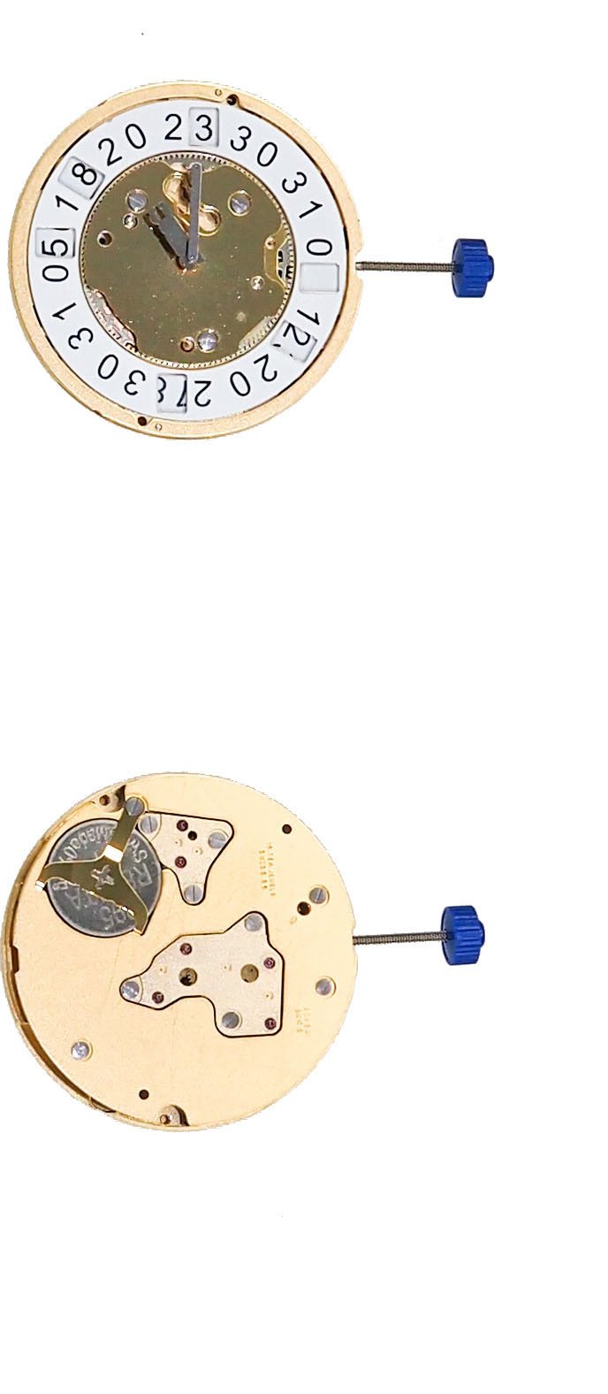 Movement Ronda 5010.B, Size 12 1/2''', Swiss Made, 3 Hands, Aig1, Big Date At 12