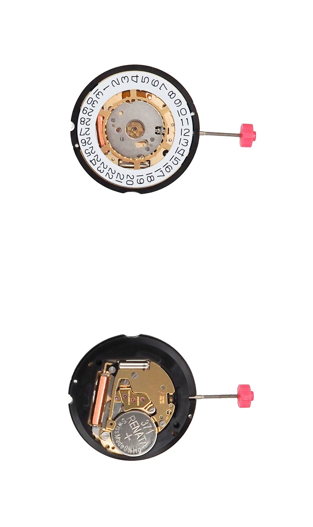 Movement Ronda 715, Size 11 1/2''', Swiss Made, 3 Hands, Aig1, Date At 3