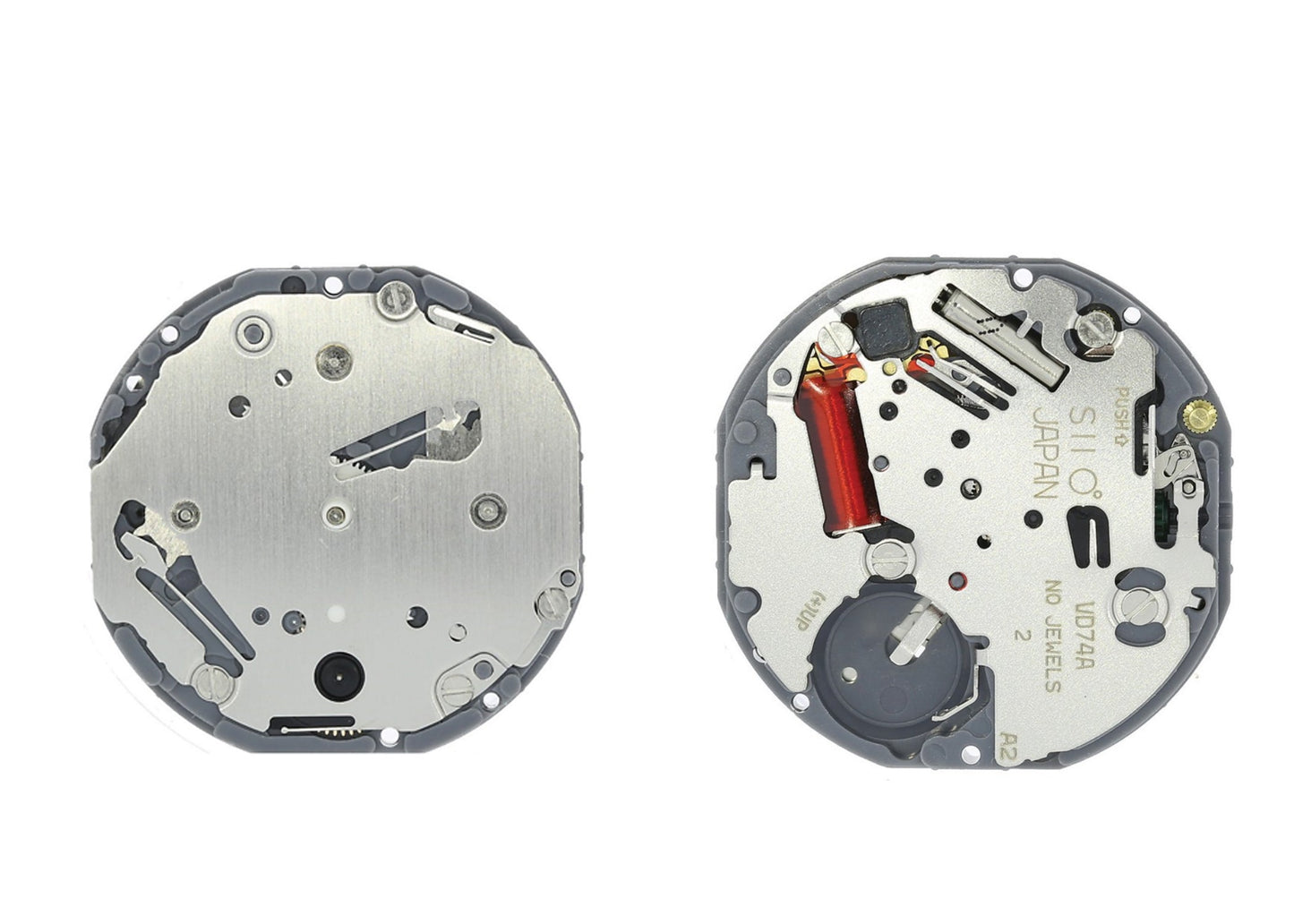 MOVEMENT TMI VD74A, SIZE 10 1/2''', 2 HANDS, HIGH HAND HEIGHT, TYPE L, LASER MARKING 4 IN THE MOVEMENT