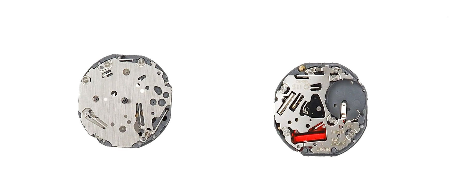 Movement Tmi Vh61A, Size 10 1/2''', 3 Hands, Std Hd Ht, Type M, Laser Marking 2 In The Movement