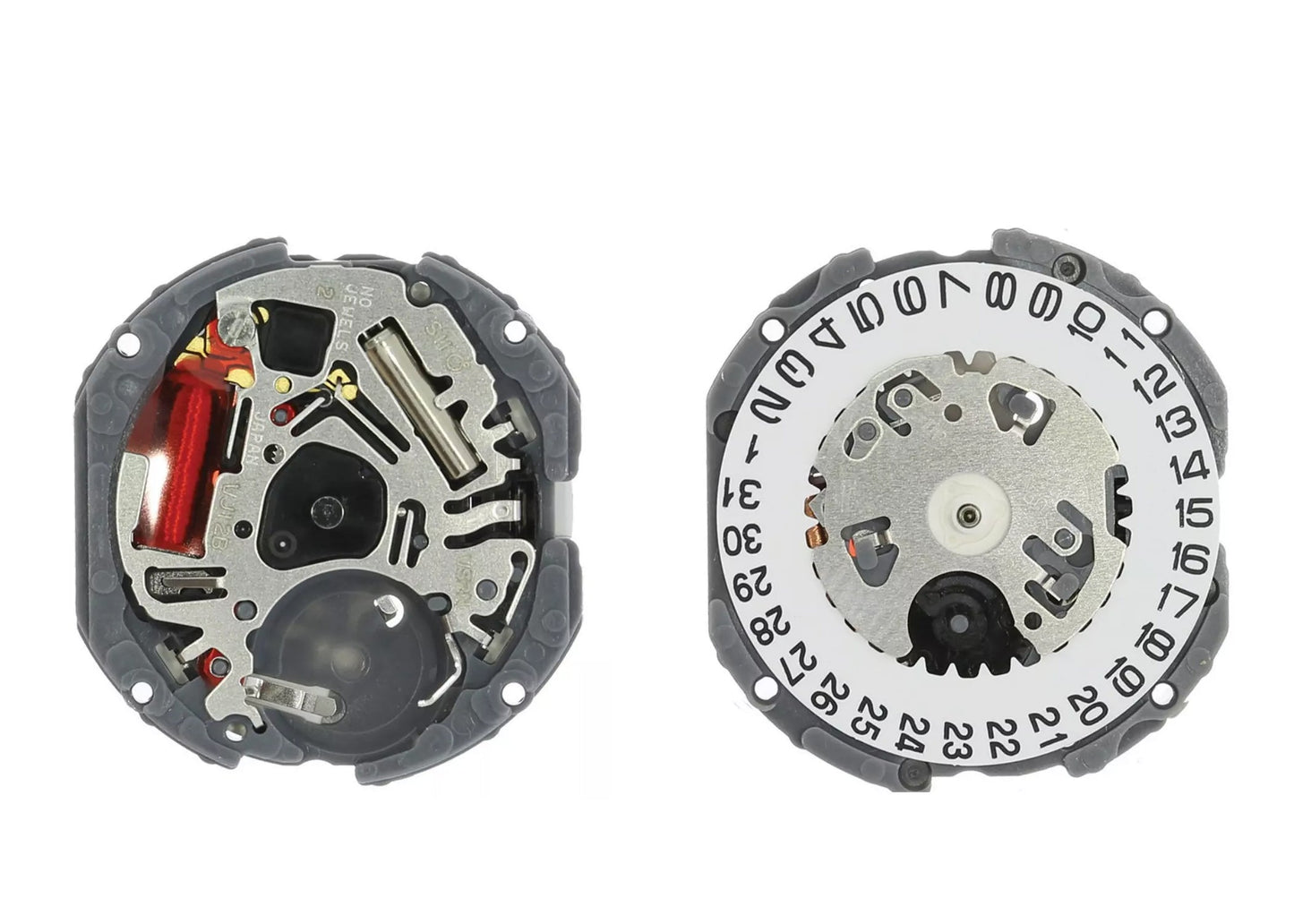 MOVEMENT TMI VJ12B, SIZE 8 3/4''', 3 HANDS, HIGH HAND, DATE AT 3