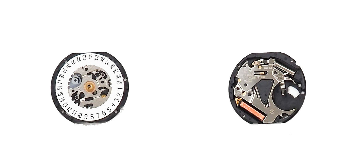 Movement Tmi Vx12E, Size 8 3/4''', 3 Hands, High Hand, Date At 6