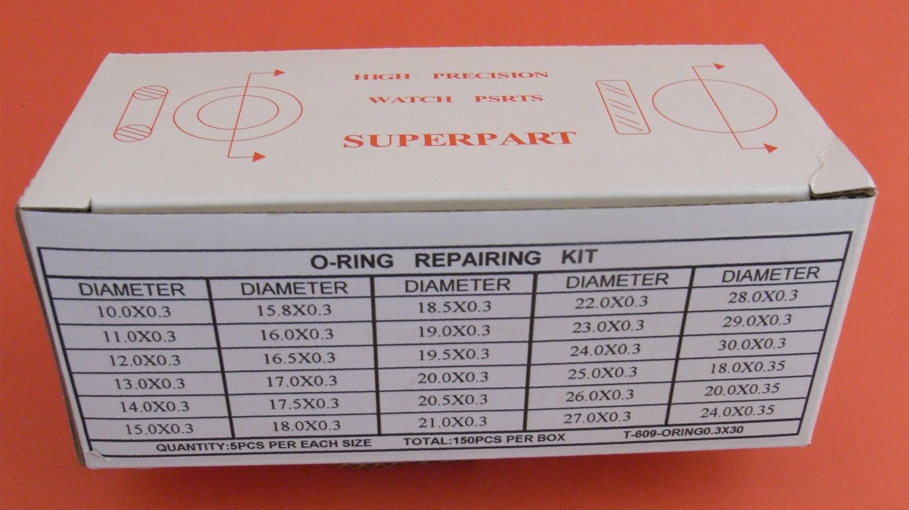 O-RING REPAIRING KIT, DIA. 0.3MM @5x30=150