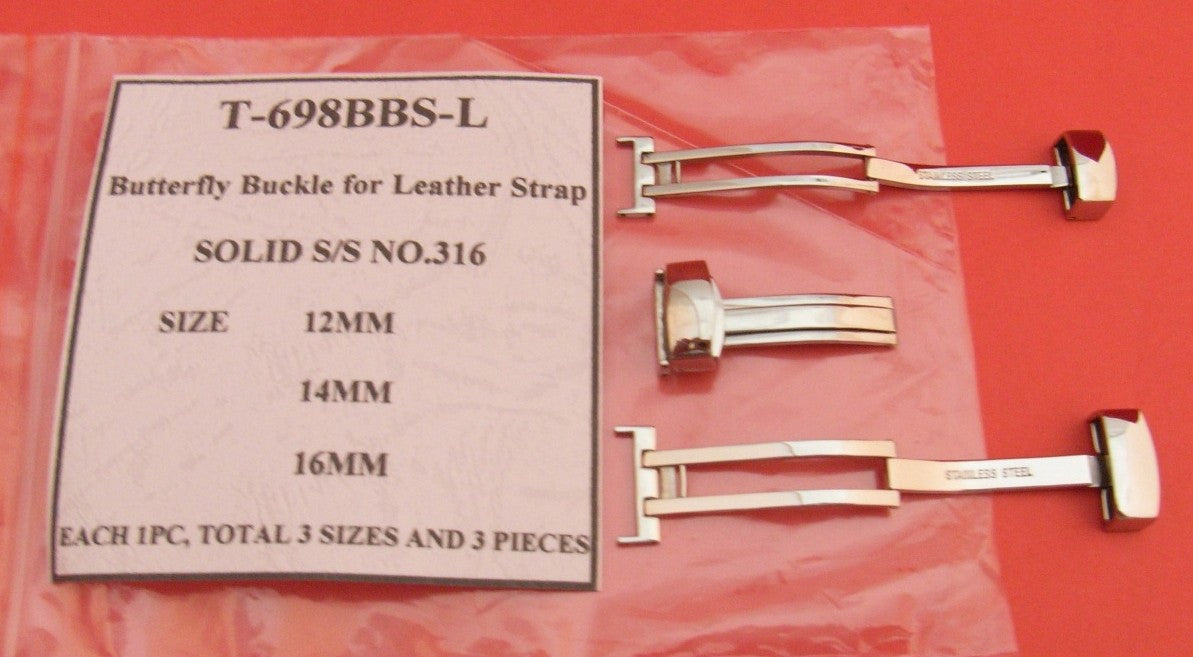 SINGLE OPEN LADY B'FLY BUCKLE FOR L-STRAP-3