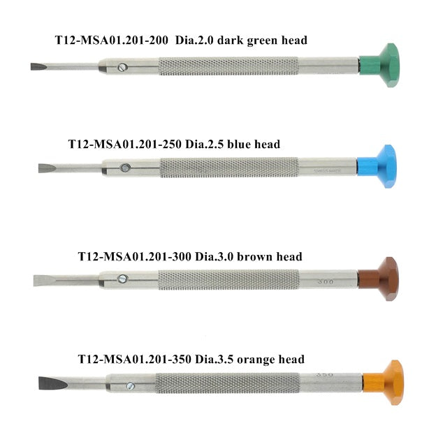 KNURLED S/S BLADE HEXA B-BEARING H2.0-3.0