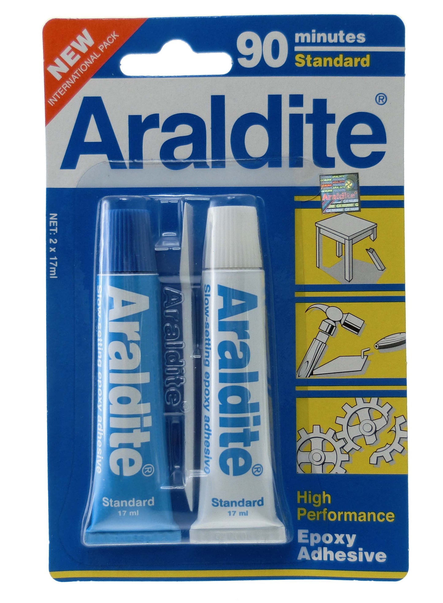 ARALDITE EPOXY - 2 TUBES X 17ML