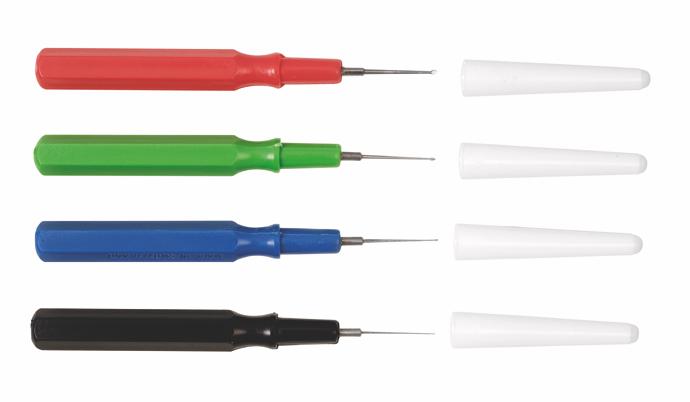 OILER PIN W/PLASTIC HANDLE(BL,BU,RED,GR)