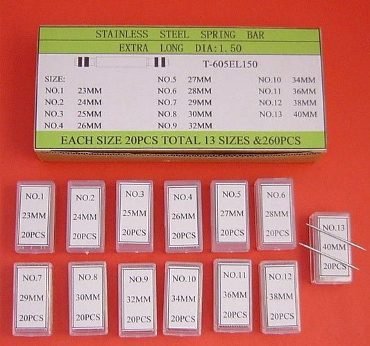 EXTRA LONG S/S D-FLANGE S-BAR KIT D1.50-260