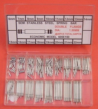 SEMI S/S DOUBLE FLANGE S-BAR SET D1.50-340