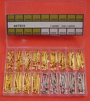 BRASS SCREW TYPE T-BAR KIT D1.30-180