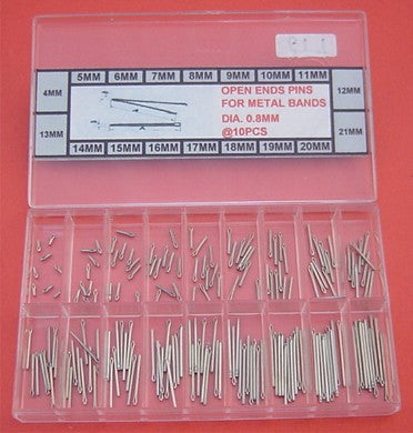 S/S OPEN END PIN KIT DIA 0.8X180