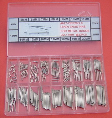S/S OPEN END PIN KIT DIA 1.0X360