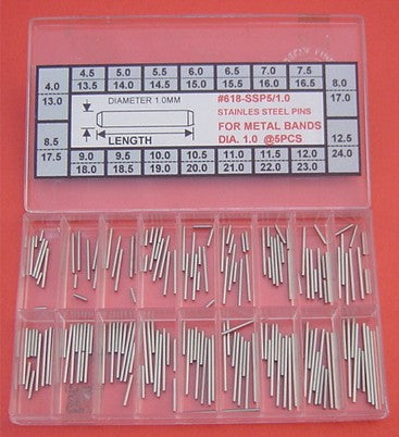 S/S PINS KIT DIA 1.0MM-180  IN STANDARD BOX