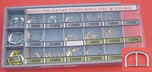 L-STP BUCKLE N-FREE 8 SZ PNP & A/G @3X8X2=48
