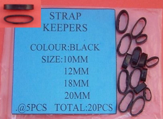 BLACK L-STRAPS CUT EDGE KEEPER PACK-20PCS