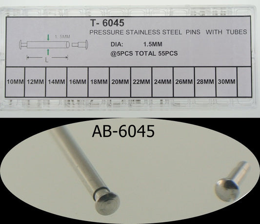PRESSURE PINS HEAD D2.0 W/TUBE D1.5X55