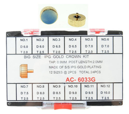 IPG S/S B-SIZE CROWN KIT T0.9 PL2.0 D6-10