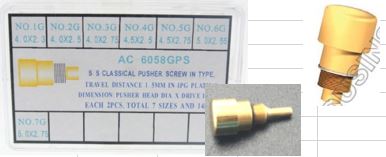S/S CLASSIC PUSHER, SCREW IN TYPE IN IPG