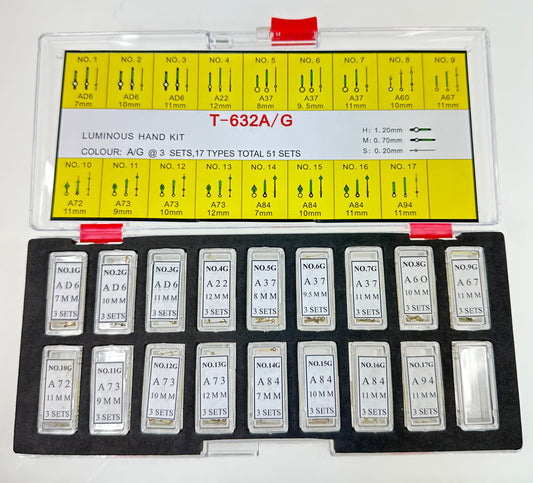 LUMINOUS HAND KIT IN YELLOW COLOR -51SETS
