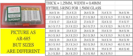 SWISS QUALITY HYTREL I-RING HEIGHT 1.25-98