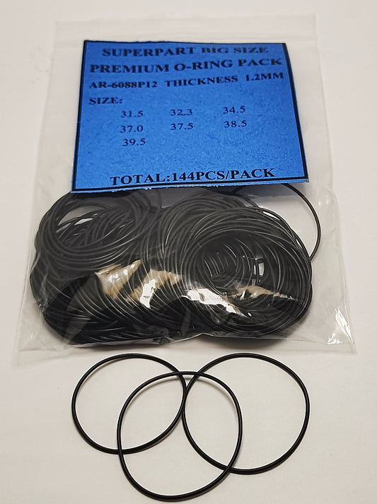 XL O-RING DIA. 1.2MM PACK FOR CASE BACK