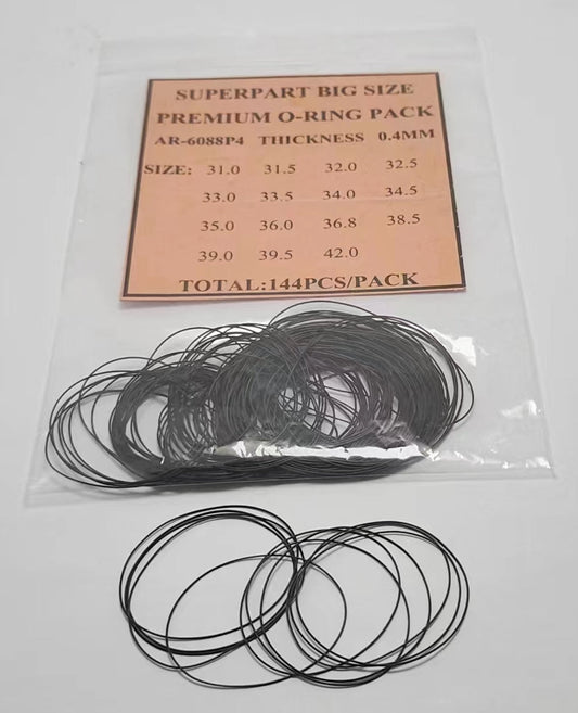 XL O-RING DIA. 0.4MM PACK FOR CASE BACK