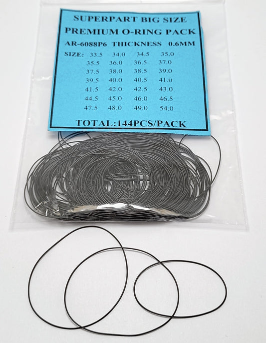 XL O-RING DIA. 0.6MM PACK FOR CASE BACK