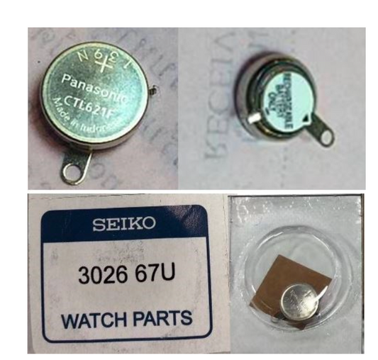 ORIGINAL SEIKO 3026.67U CAPACITOR