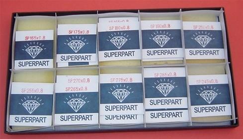 SAPPHIRE 1.0MM FLAT ROUND 25.0-34.5 KIT-20