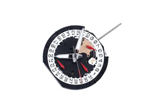 MOVEMENT CHINESE PE42DD, SIZE 6 3/4''' X 8"' , 2 HANDS, STANDARD HAND HEIGHT, DATE AT 3 DAY AT 3