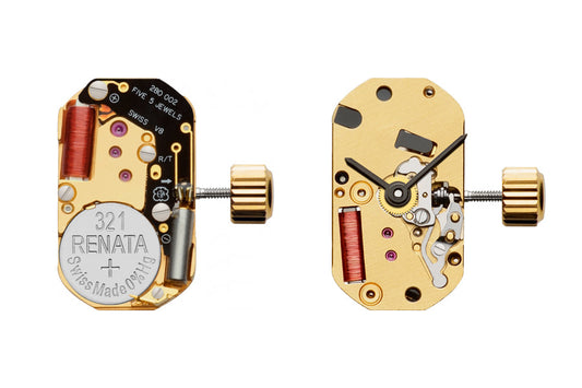 MOVEMENT ETA 282.002, SIZE 5 1/2''' x 8''', 2 HANDS (HEAVY DRIVE VERSION OF 282.001)