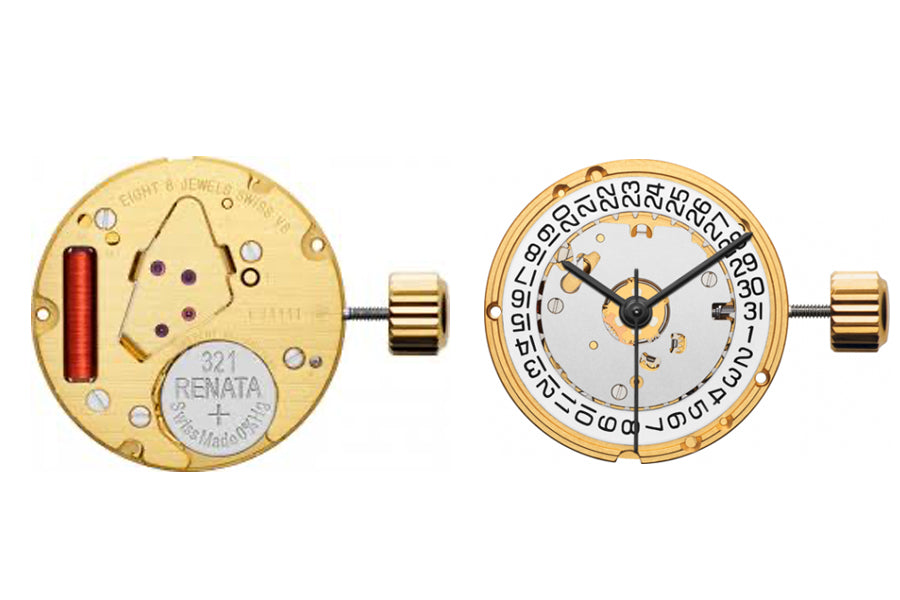 MOVEMENT ETA E61.111, SIZE 8 1/4''', 3 HANDS, AIG0 (STANDARD), DATE AT 6, SUBSTITUE M-ETA256.111D6