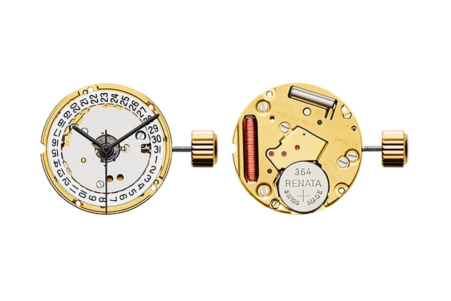 MOVEMENT ETA F03.111, SIZE 7 3/4''', 2 HANDS, DATE AT 3