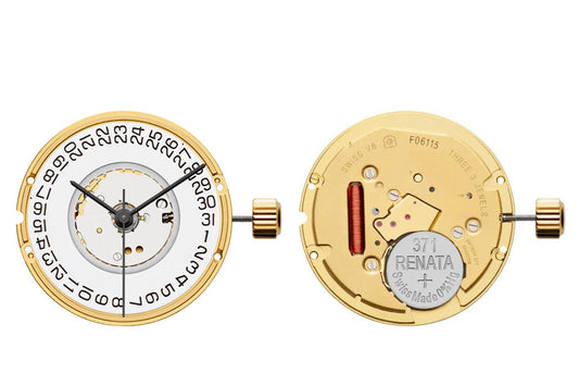 MOVEMENT ETA F06.115 HEAVY VERSION, SIZE 11 1/2''', 2 HANDS, DATE AT 3 AIG 0, NORMAL