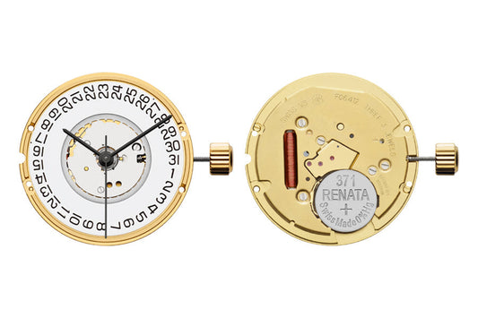 MOVEMENT ETA F06.412 HEAVY VERSION, HIGH PRECISION, SIZE 11 1/2''', 2 HANDS, DATE AT 3, AIG 1 NORMAL