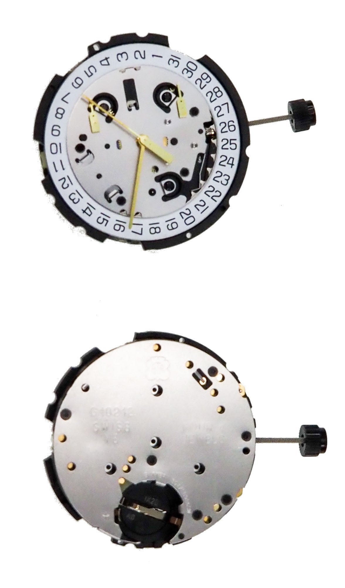 Movement Eta G10.212, Size 13 1/4''', 3 Hands, Date At 3, Substitue M-Etag10.211D3