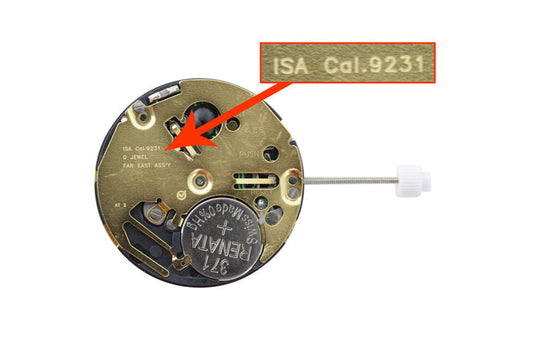 ***FADE OUT ITEMS, AFTER STOCK CLEAR, DISCONTINUED*** MOVEMENT ISA 9231K0 (OLD CODE 9231.1910), SIZE 10 1/2''', 3 HANDS, AIG2