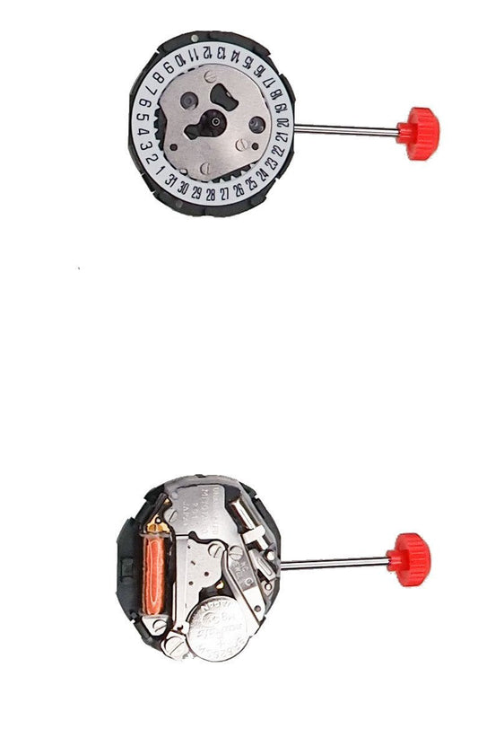 Movement Miyota 2015, Size 6 3/4''' X 8''', 3 Hands, Standard Hand Height, Date At 6